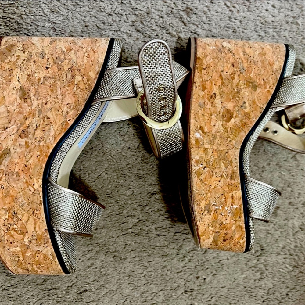 Jimmy Choi cork wedges size 36
